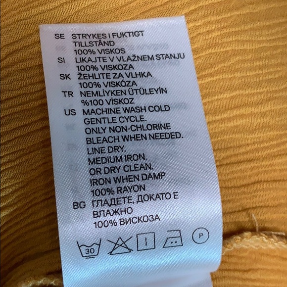 Yellow mustard maxi dress - Picture 7 of 8